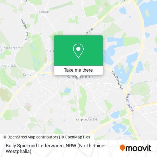 Bally Spiel-und Lederwaren map