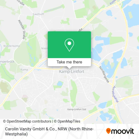 Карта Carolin Vanity GmbH & Co.