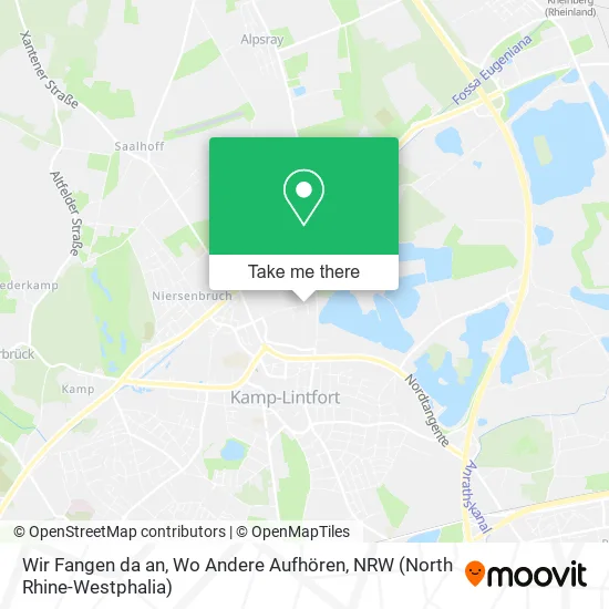 Wir Fangen da an, Wo Andere Aufhören map