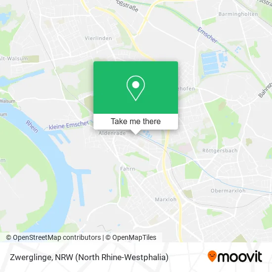 Карта Zwerglinge