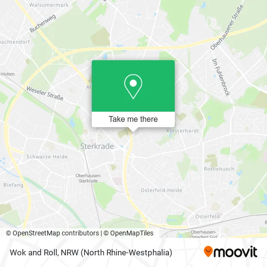 Карта Wok and Roll