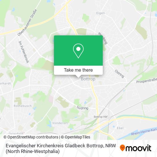 Evangelischer Kirchenkreis Gladbeck Bottrop map