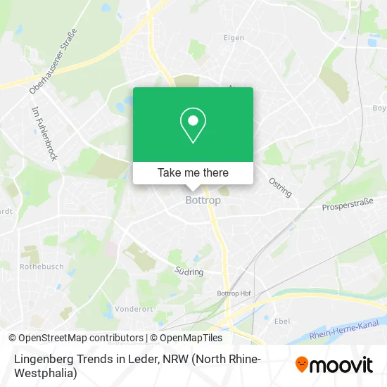 Карта Lingenberg Trends in Leder