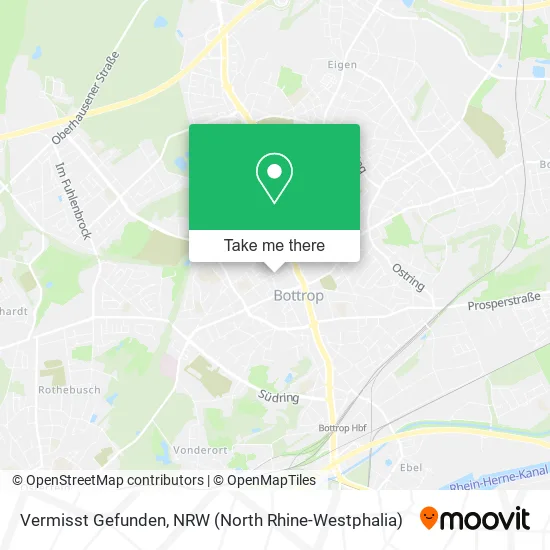 Vermisst Gefunden map