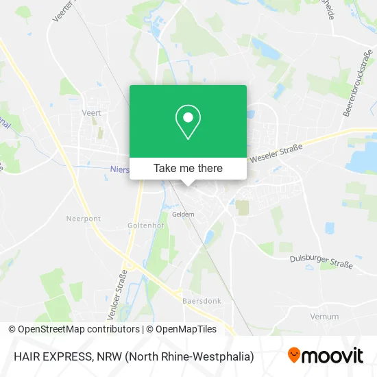 Карта HAIR EXPRESS