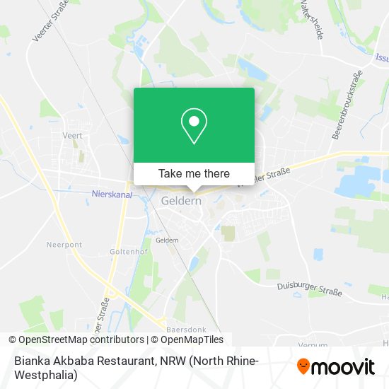 Bianka Akbaba Restaurant map