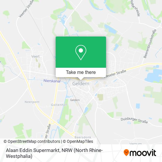 Alaan Eddin Supermarkt map