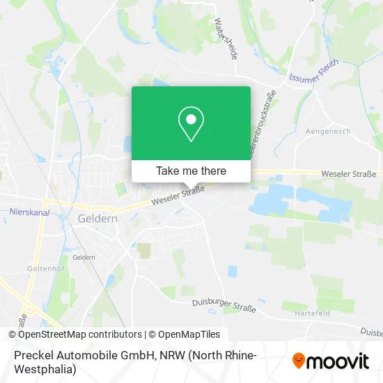 Карта Preckel Automobile GmbH