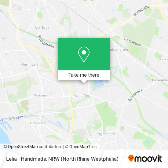 Lelia - Handmade map