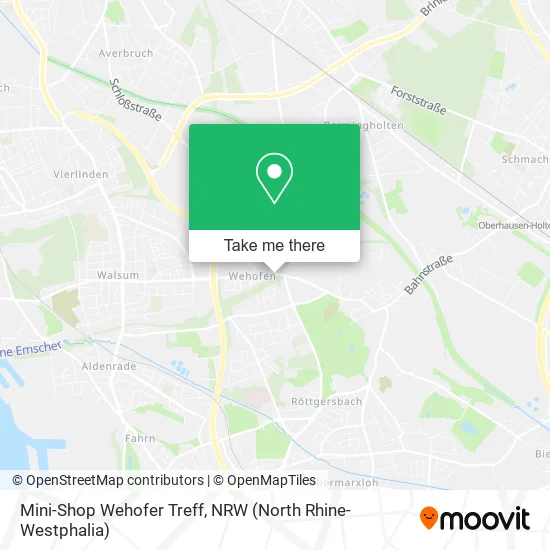 Карта Mini-Shop Wehofer Treff