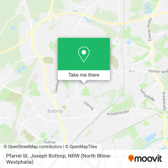 Pfarrei St. Joseph Bottrop map