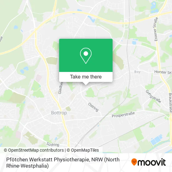 Карта Pfötchen Werkstatt Physiotherapie