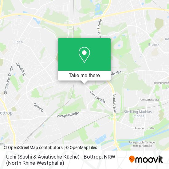 Uchi (Sushi & Asiatische Küche) - Bottrop map