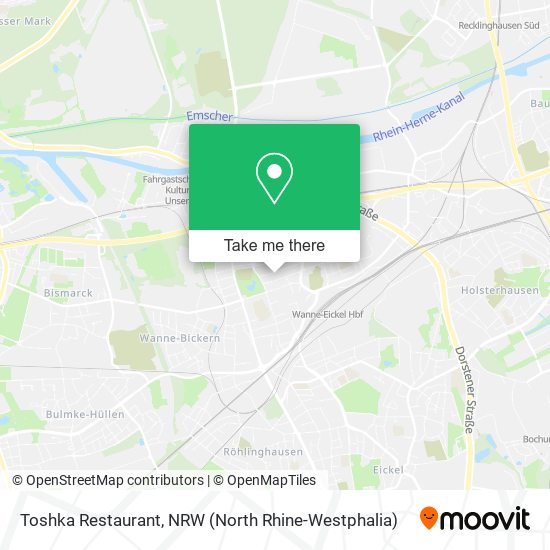 Toshka Restaurant map