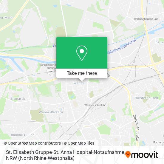 St. Elisabeth Gruppe-St. Anna Hospital-Notaufnahme map