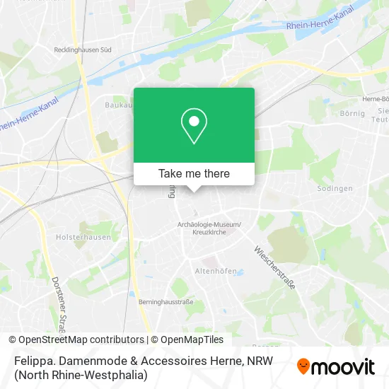 Felippa. Damenmode & Accessoires Herne map