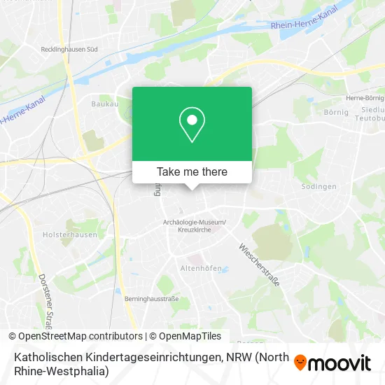 Katholischen Kindertageseinrichtungen map