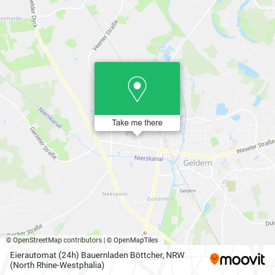 Карта Eierautomat (24h) Bauernladen Böttcher