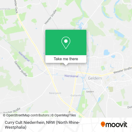 Карта Curry Cult Niederrhein