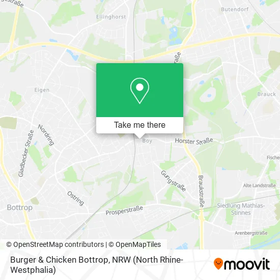 Карта Burger & Chicken Bottrop