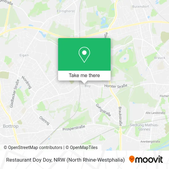 Restaurant Doy Doy map