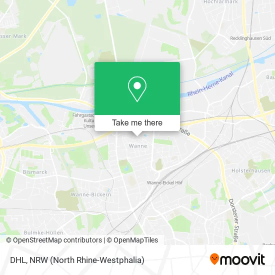Карта DHL