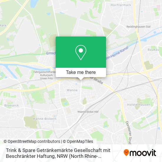 Trink & Spare Getränkemärkte Gesellschaft mit Beschränkter Haftung map