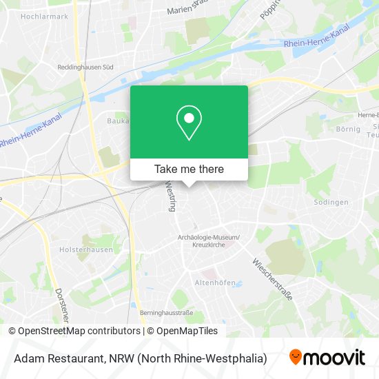 Adam Restaurant map