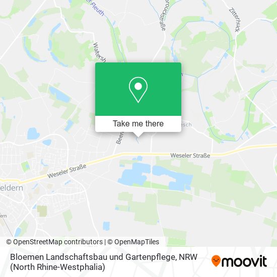 Bloemen Landschaftsbau und Gartenpflege map