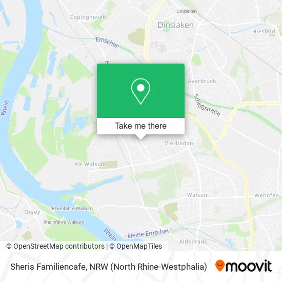 Sheris Familiencafe map