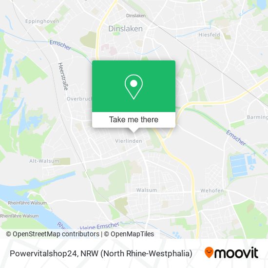 Powervitalshop24 map