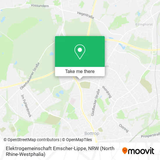 Карта Elektrogemeinschaft Emscher-Lippe