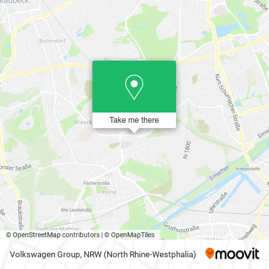 Карта Volkswagen Group