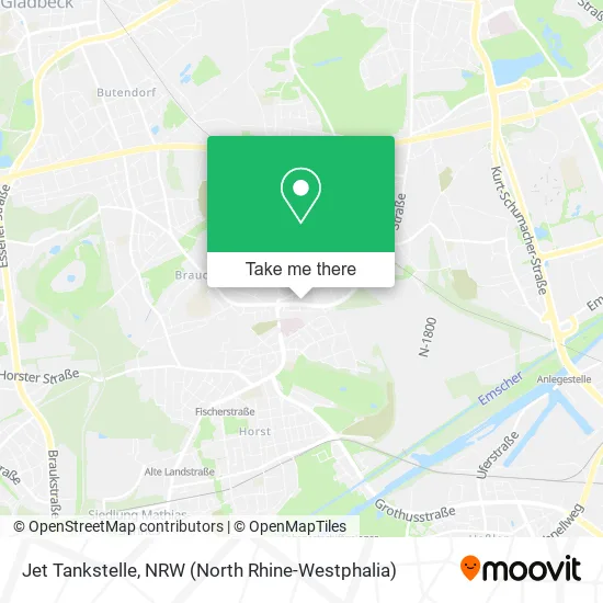 Карта Jet Tankstelle