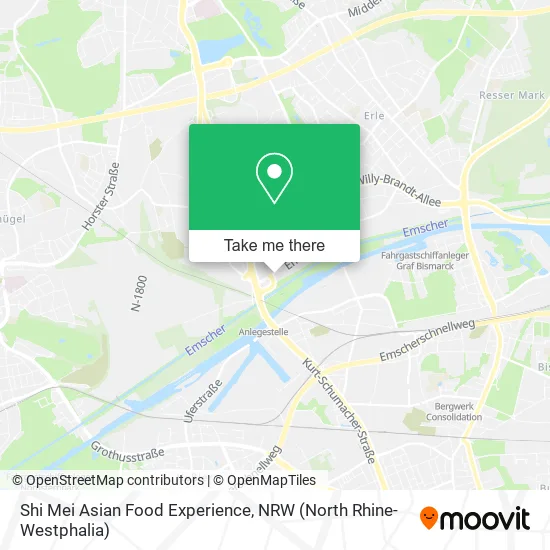 Shi Mei Asian Food Experience map