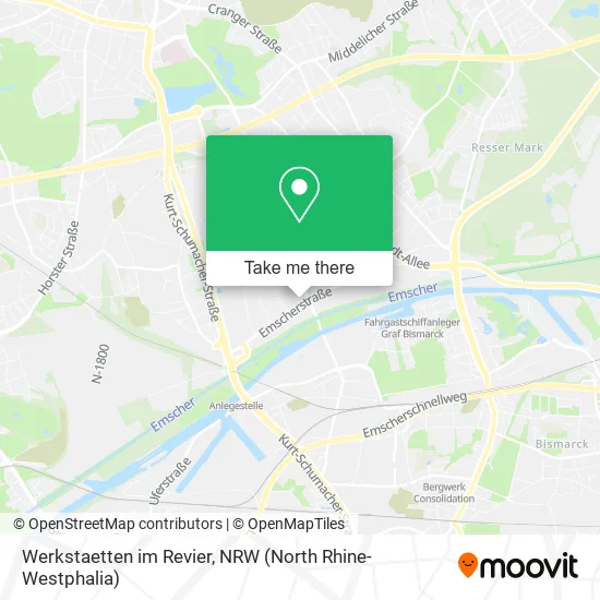 Карта Werkstaetten im Revier