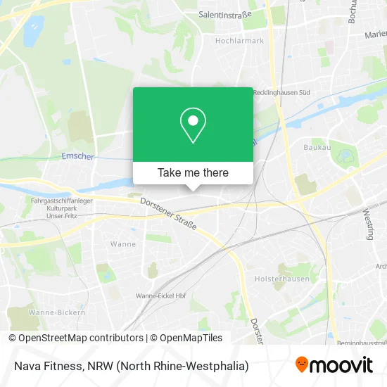Nava Fitness map