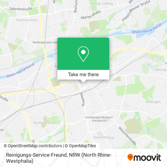 Reinigungs-Service-Freund map