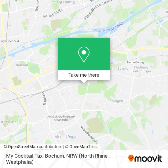 Карта My Cocktail Taxi Bochum