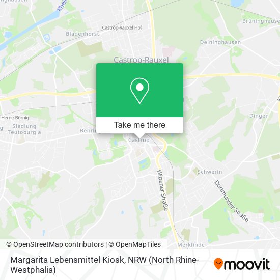 Margarita Lebensmittel Kiosk map