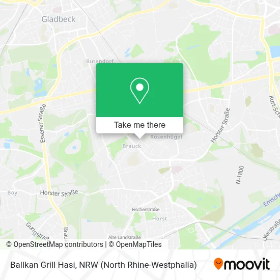 Ballkan Grill Hasi map