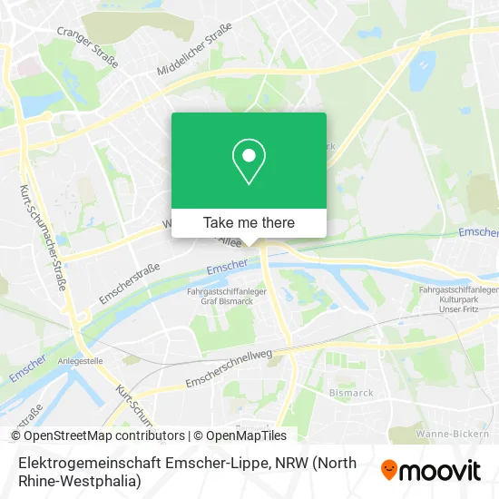 Карта Elektrogemeinschaft Emscher-Lippe