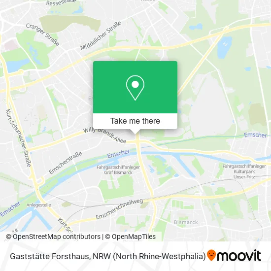 Карта Gaststätte Forsthaus