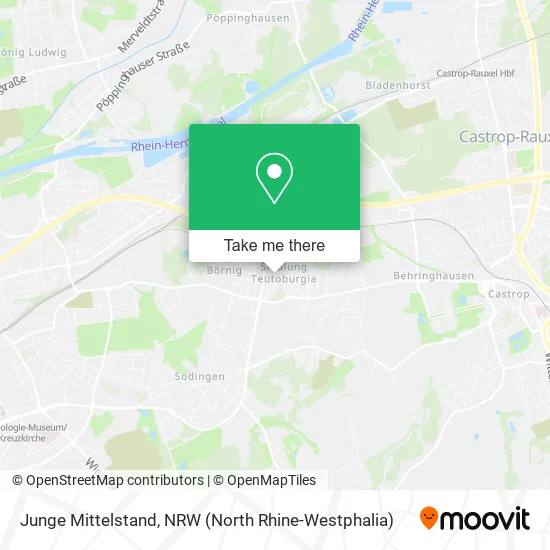 Карта Junge Mittelstand