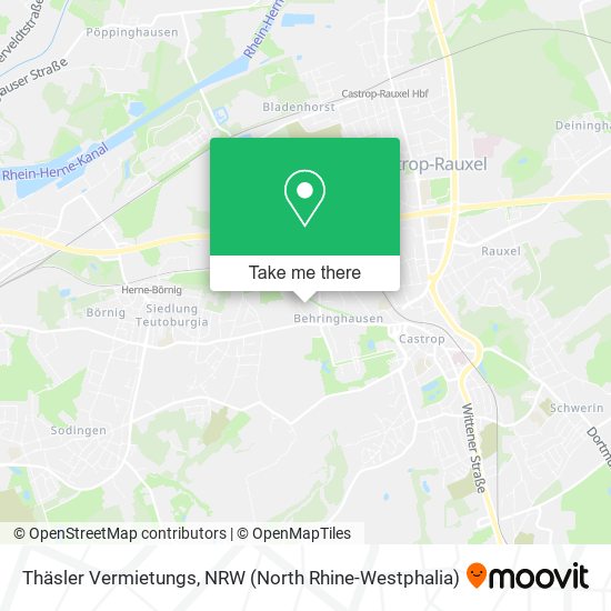 Thäsler Vermietungs map