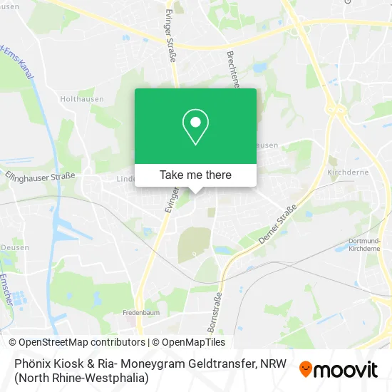 Карта Phönix Kiosk & Ria- Moneygram Geldtransfer