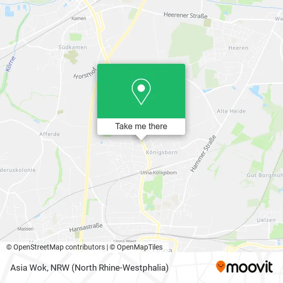Карта Asia Wok