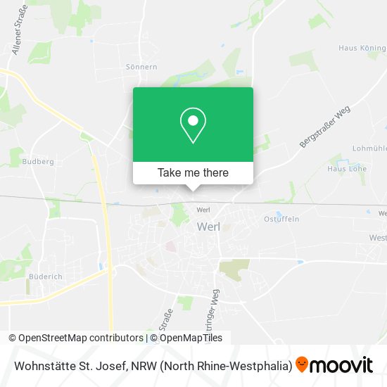 Wohnstätte St. Josef map