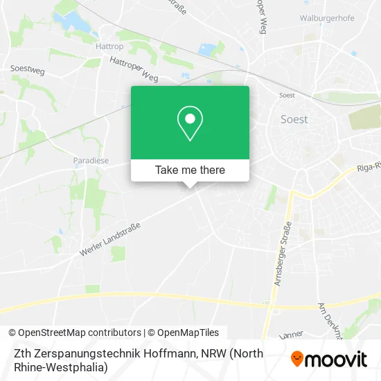 Zth Zerspanungstechnik Hoffmann map