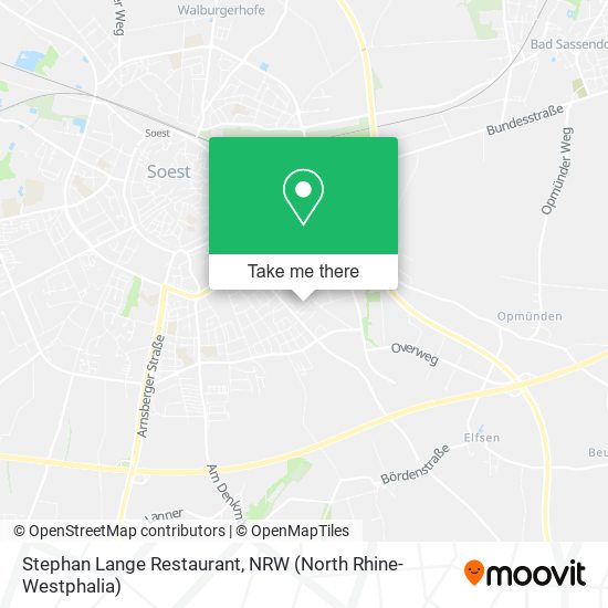 Stephan Lange Restaurant map